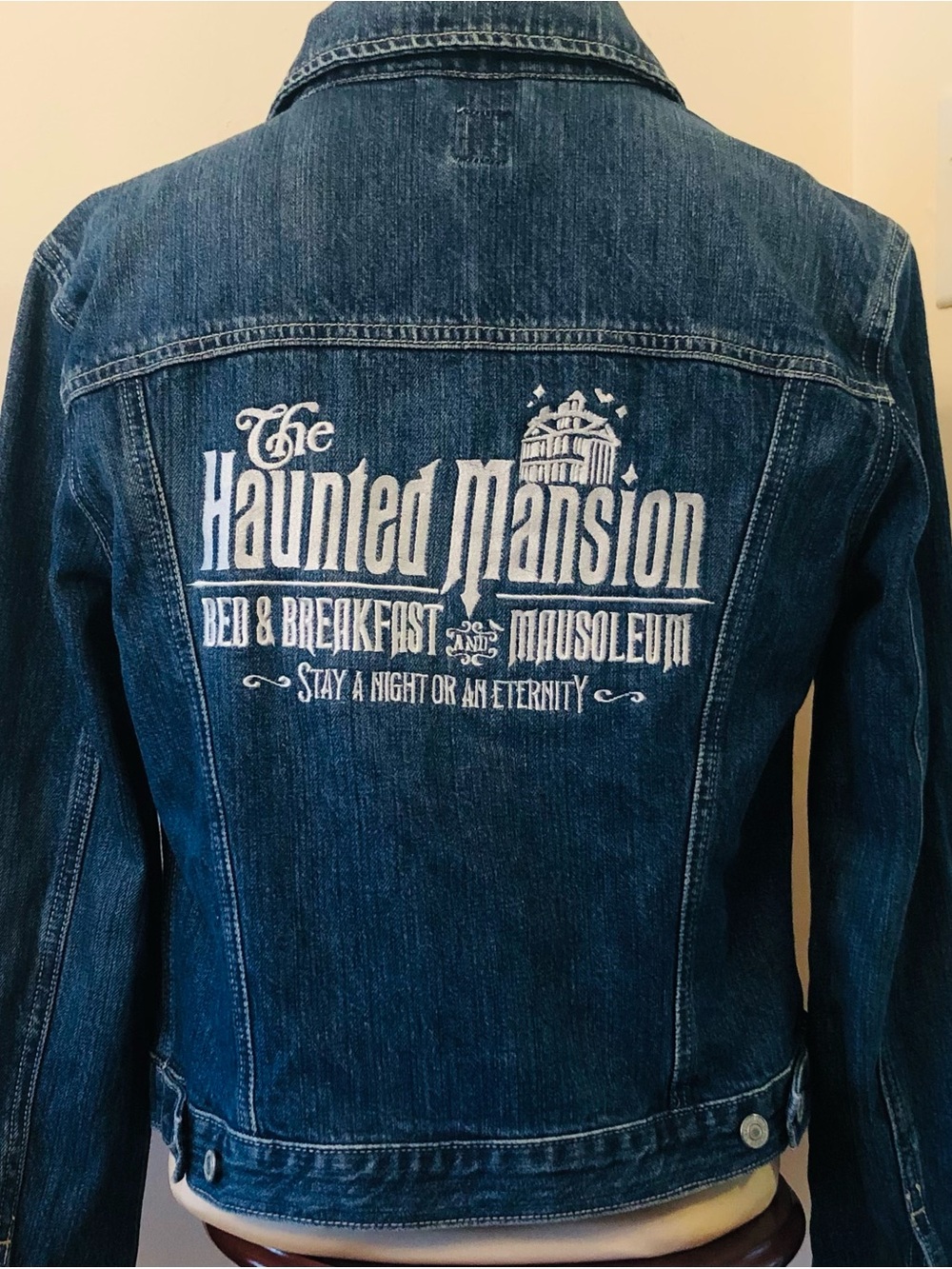 GAP Haunted Mansion Denim Jacket Disney Inspired Jean Jacket S
